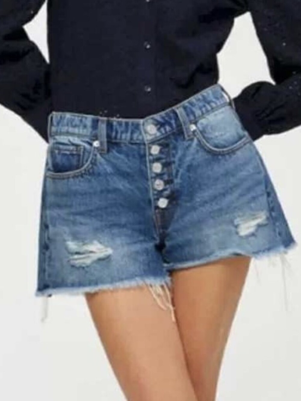 7 For All Mankind Monroe Cutoff Short Size 27
